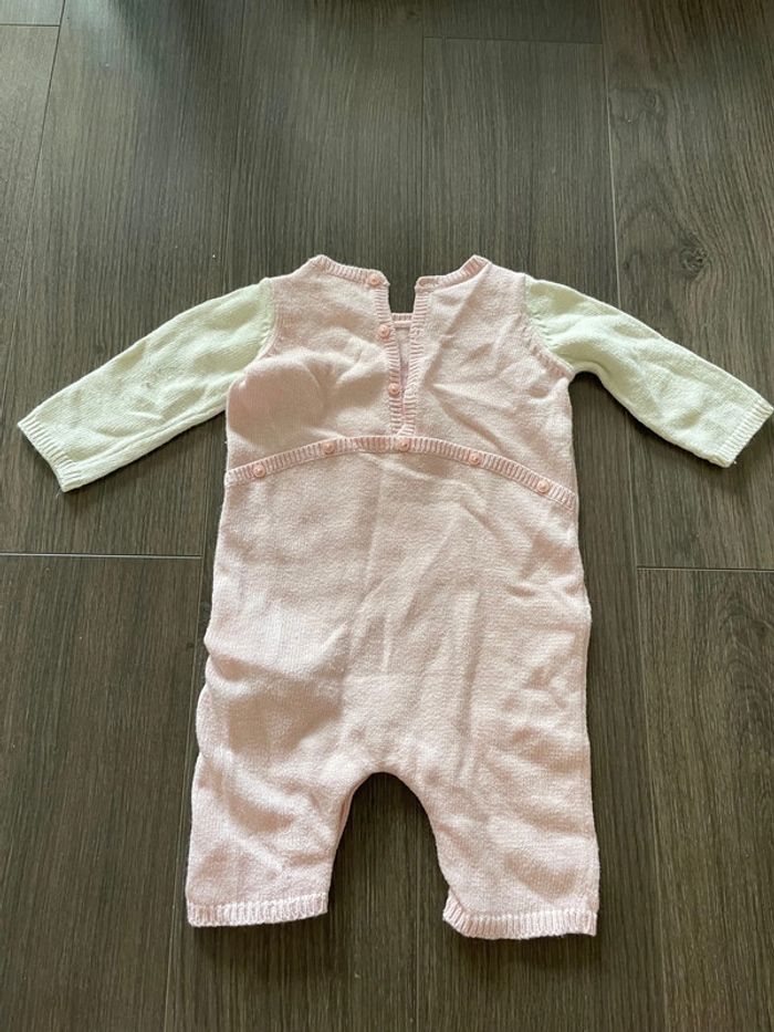 Combinaison tricot DPAM 3 mois - photo numéro 2