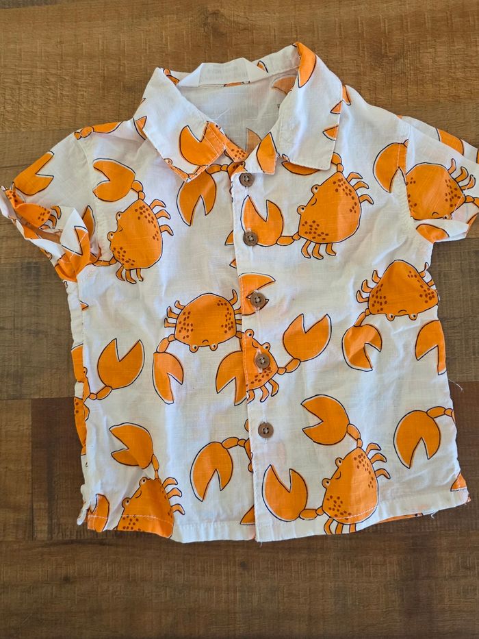 Chemise crabe