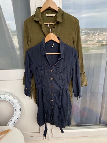 Lot 2 robes xs zara 