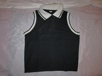 Débardeur Type Croc Top 38 Noir Femme