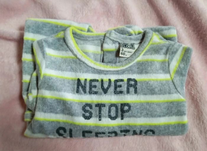 Lot de 5 pyjamas bébé 3 mois - photo numéro 6