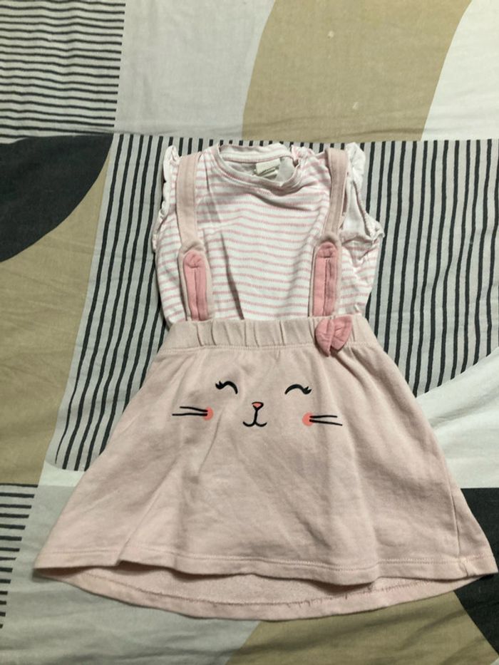 Ensemble bébé fille lapin