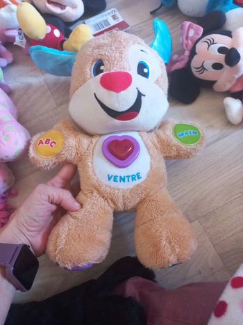 Peluche interactive