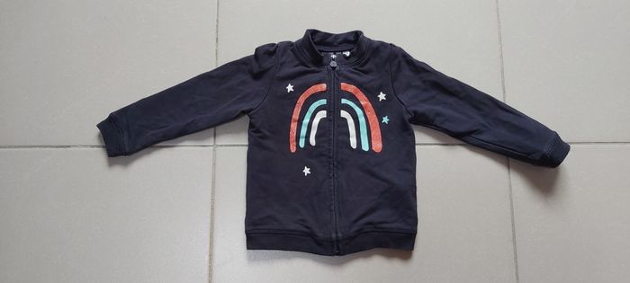 Gilet zippé 18 mois