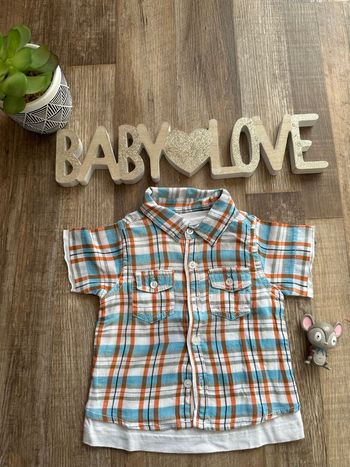 - Chemisette Tissaia   - 9 mois - Très bon état 