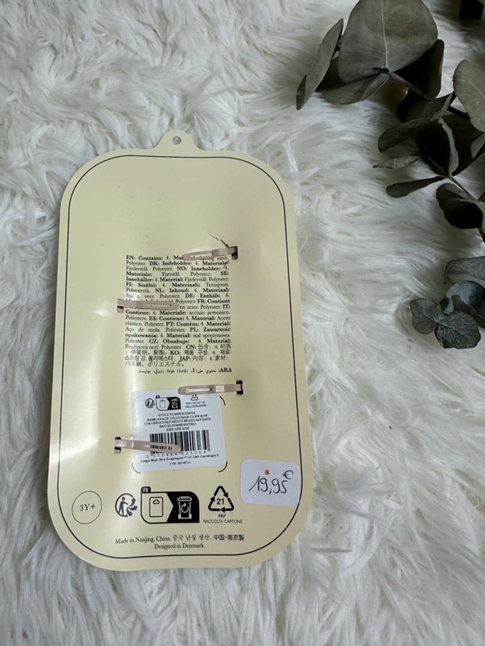 Lot de 4 barrettes Konges Slojd - photo numéro 3
