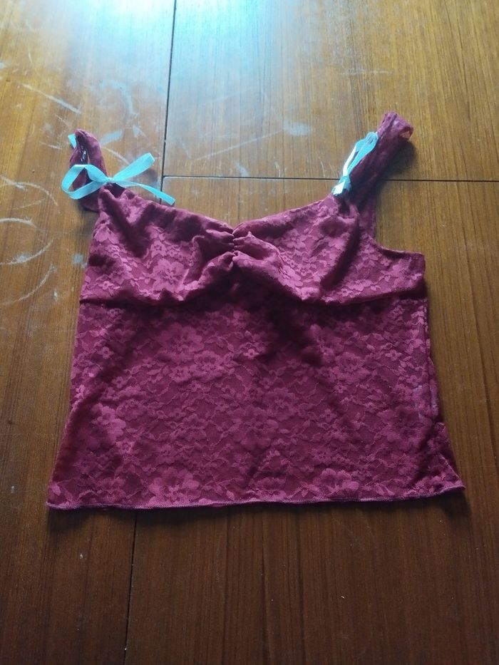 Haut transparent femme taille m bon état 1.80