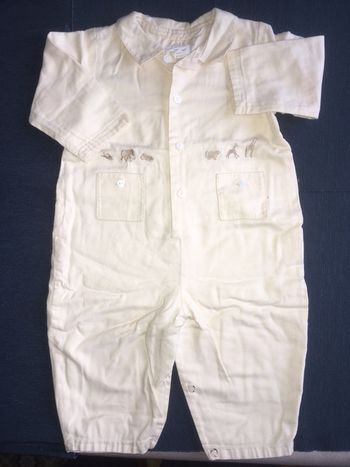 Combinaison /pyjama coton Jacadi 12 mois