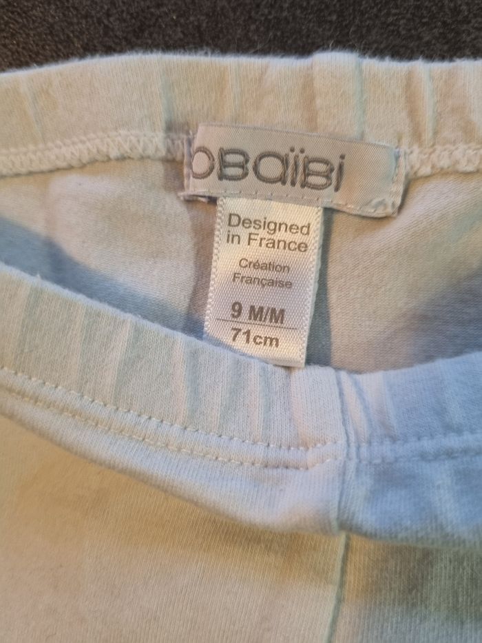 Legging blanc obaïbi 9 mois - photo numéro 2