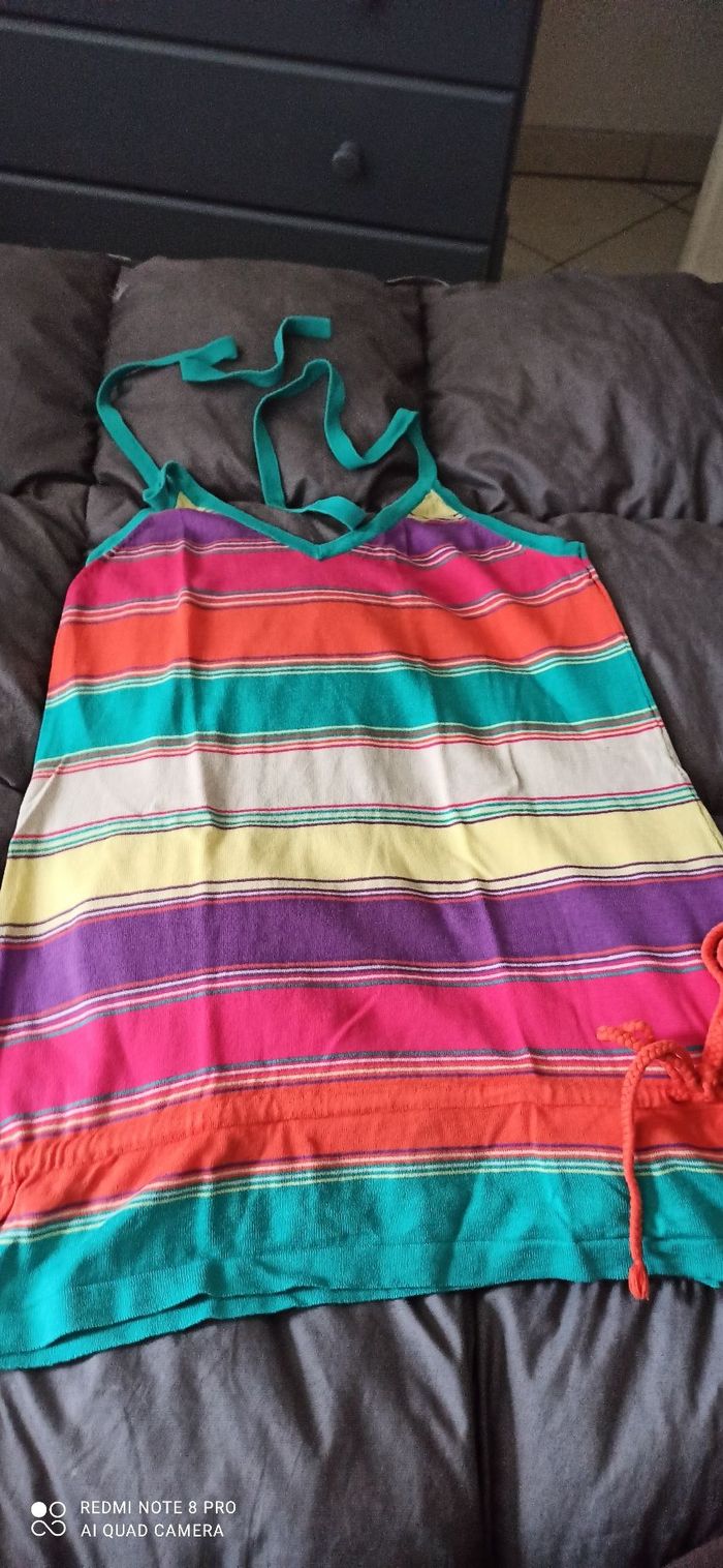 Débardeur multicolore esprit t. 40