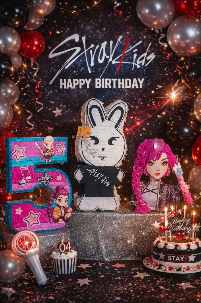 Pinatas anniversaire kpop stray kids