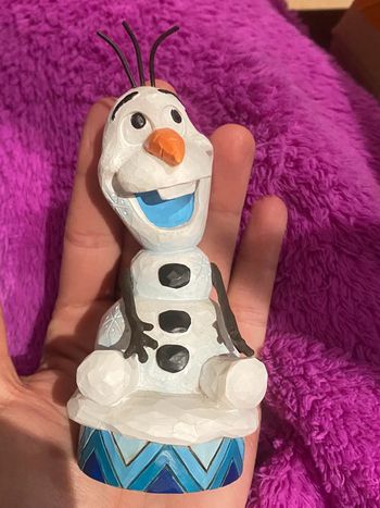 Olaf reine des neiges figurine disney traditions