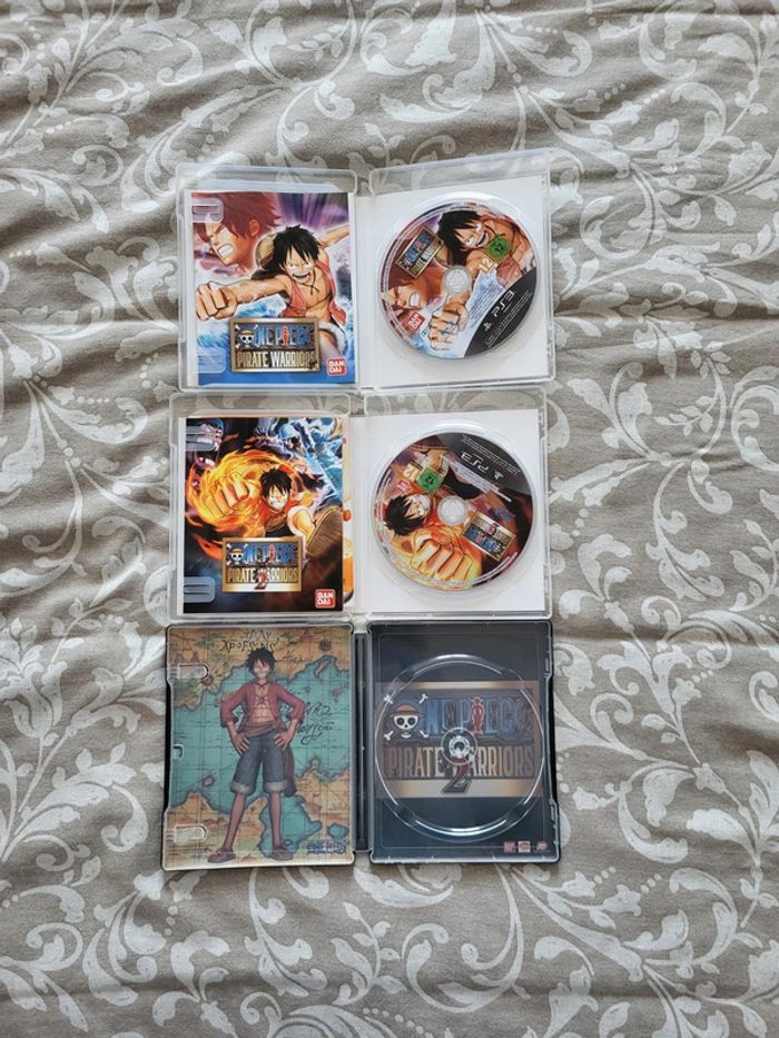Lot One piece Pirate Warriors 1 et 2 avec steelbook - photo numéro 3