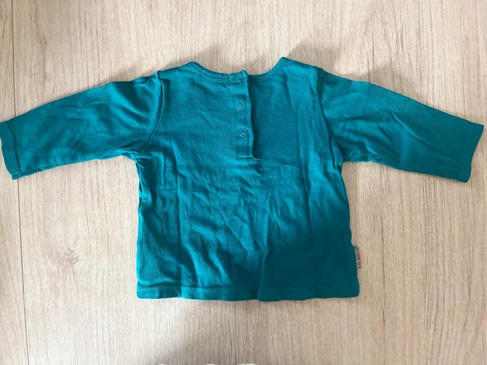 T-shirt manches longues - 3 mois lot de 2 - photo numéro 4