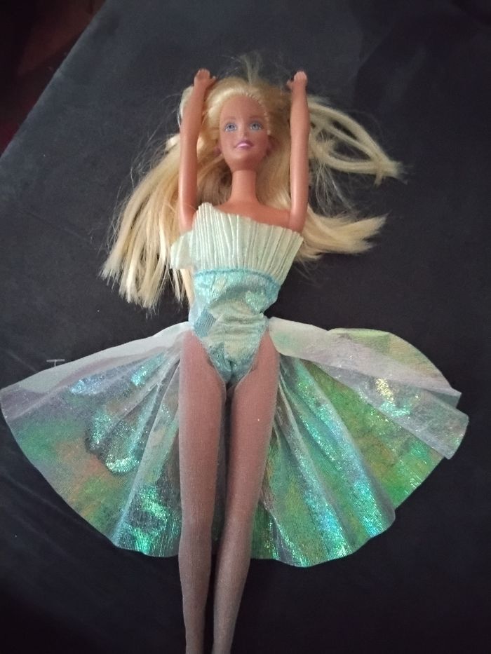 Tenue barbie vintage bulles enchanté