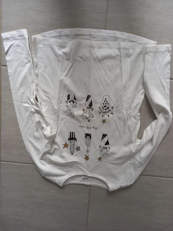 Tee-shirt manches longues kiabi