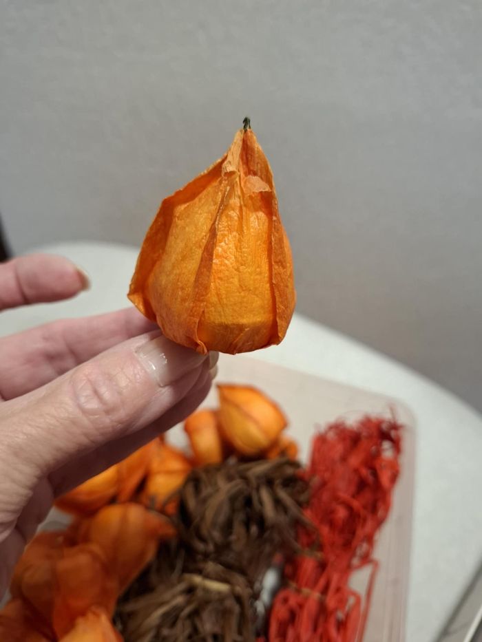 Gros lot de raphias naturels et colorés pour divers loisirs créatifs + fleurs oranges neuves - photo numéro 6