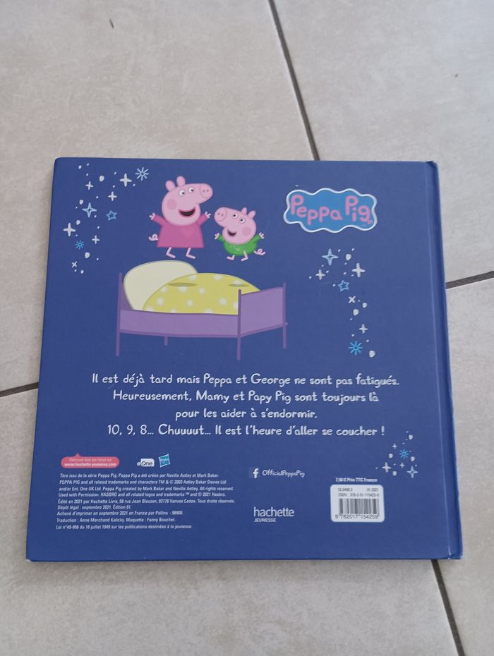 Grand livre Peppa pig bonne nuit Peppa - photo numéro 2
