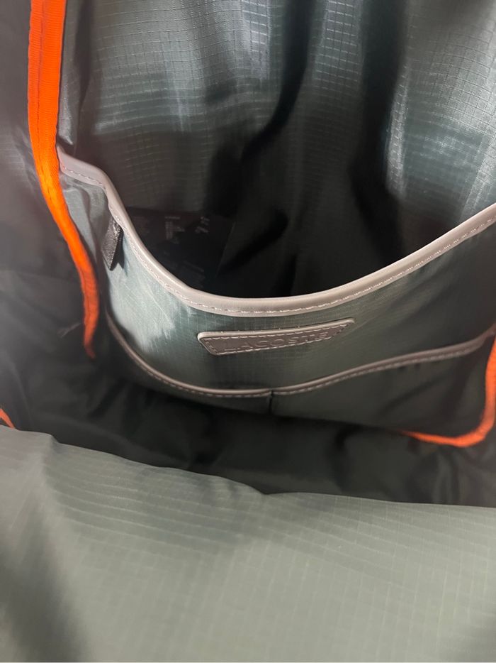 Sac à dos Lacoste gris - modèle the Blend Messenger - photo numéro 6