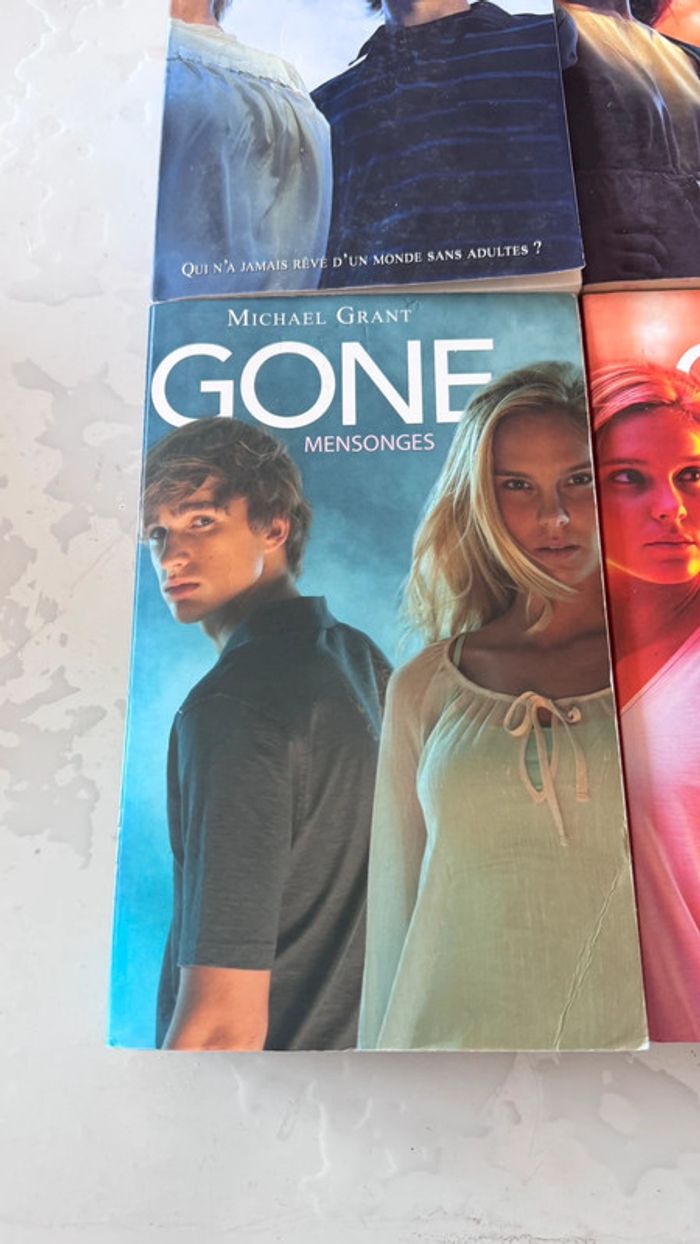 Lot de 4 livres GONE de Michael Grant – Tomes 1 à 4 – Bon état ! - photo numéro 8