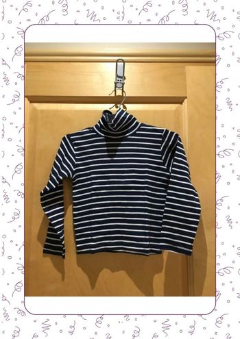 T-shirt col roulé marine z