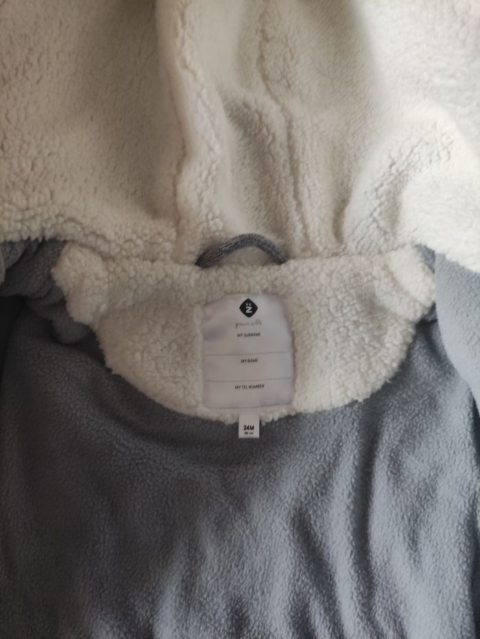 Manteau gris - photo numéro 4