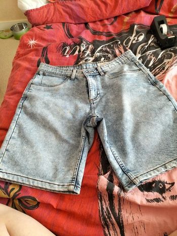 Short en jean