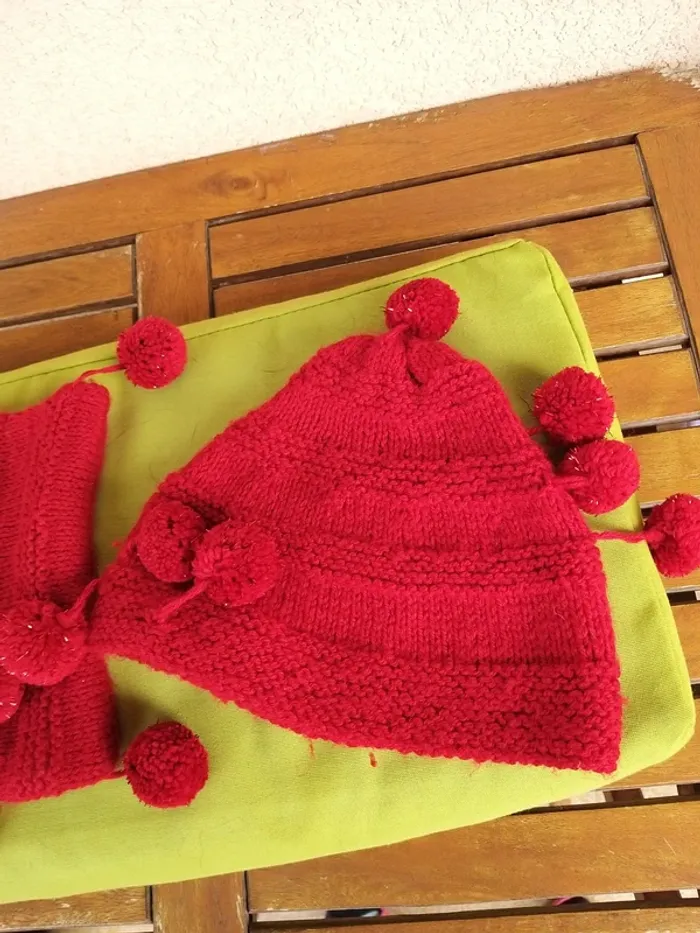 Ensemble bonnet et snood - photo numéro 3