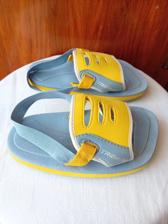 Sandales de piscine /plage Tribord - Pointure 26/27 - photo numéro 3