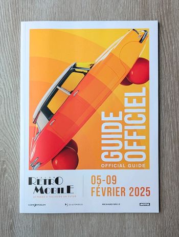 Guide officiel Rétromobile 2025