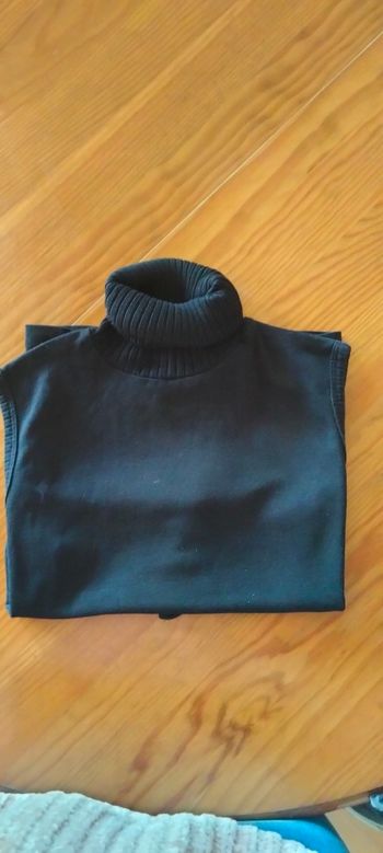 Sous-pull à col roulé sans manches