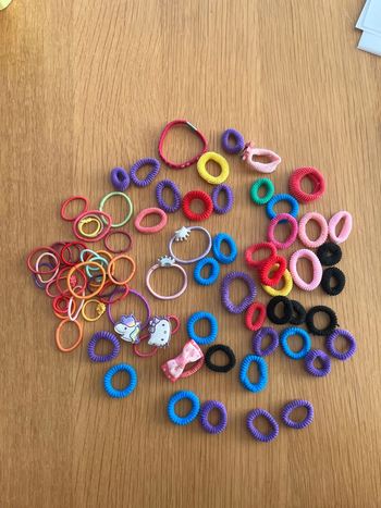 Lot d’élastiques pour cheveux fille