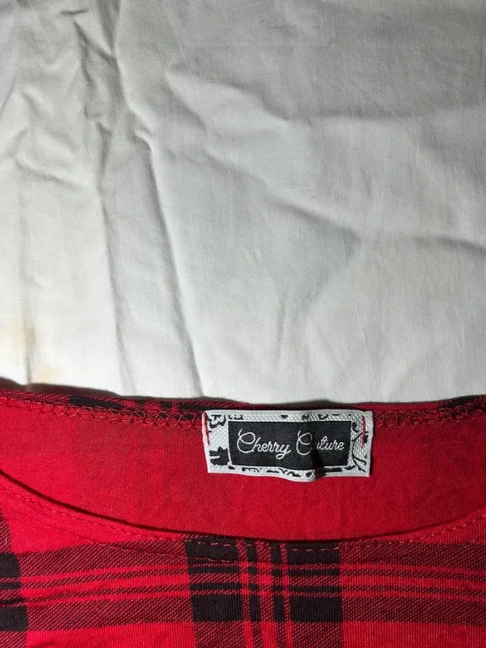 Blouse cherry couture - photo numéro 4