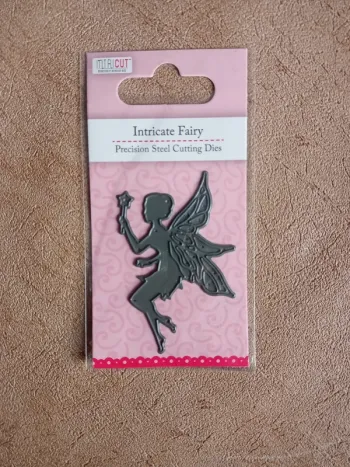 Die cut scrapbooking fée