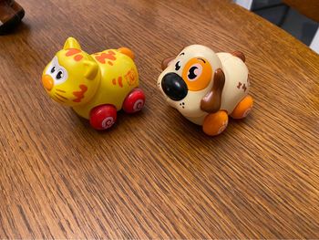 2 animaux à friction
