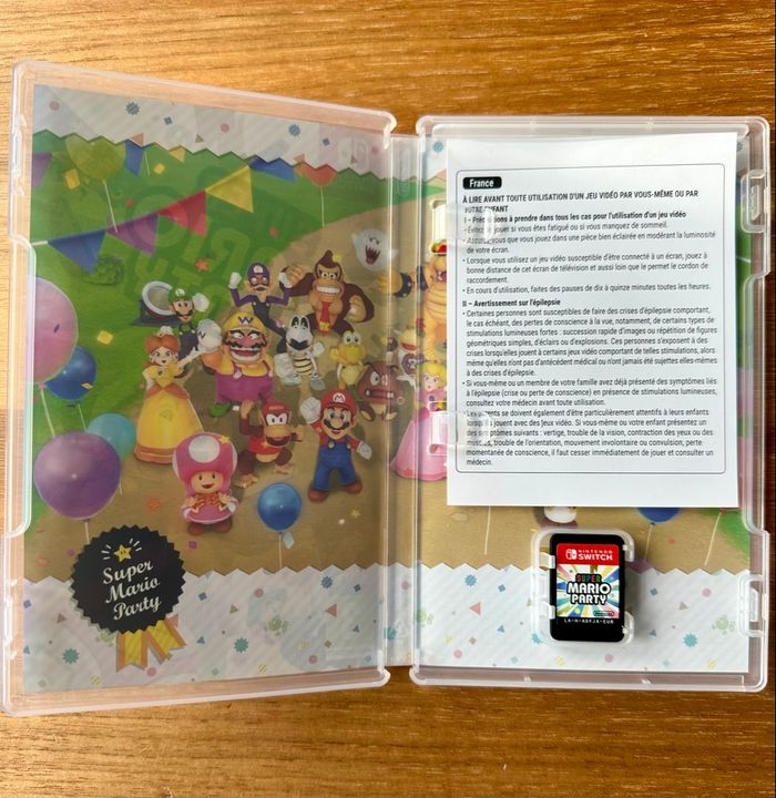 Super Mario Party switch - photo numéro 2