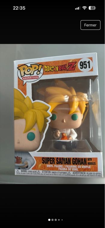 POP super saiyan gohan with noodles - DBZ 951