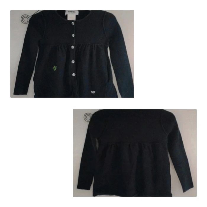 Gilet noir Rykiel taille 6 ans