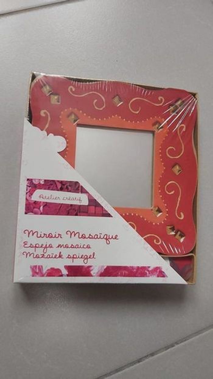Atelier créatif Miroir mosaïque