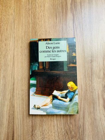 Livre de Alice Lurie «Des gens comme les autres» Édition Rivages