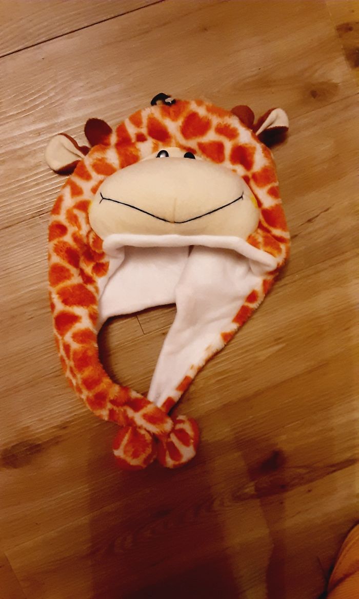 Bonnet animaux pour enfant modèle girafe neuf sans étiquette 🏷 - photo numéro 3