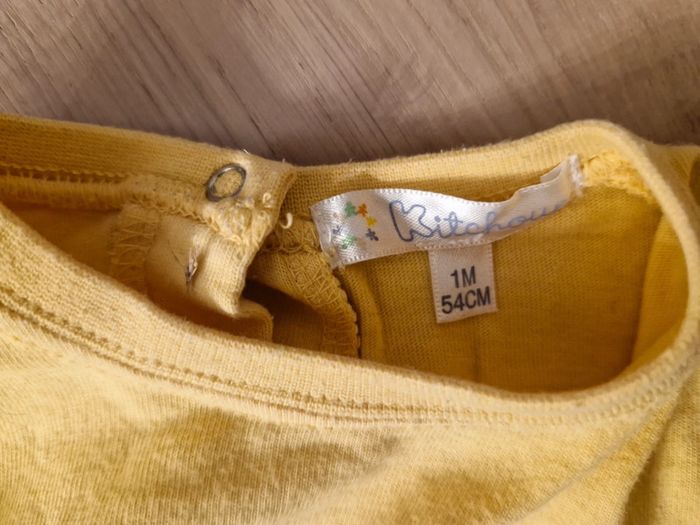 Lot de 2 t-shirts 1 mois - photo numéro 3