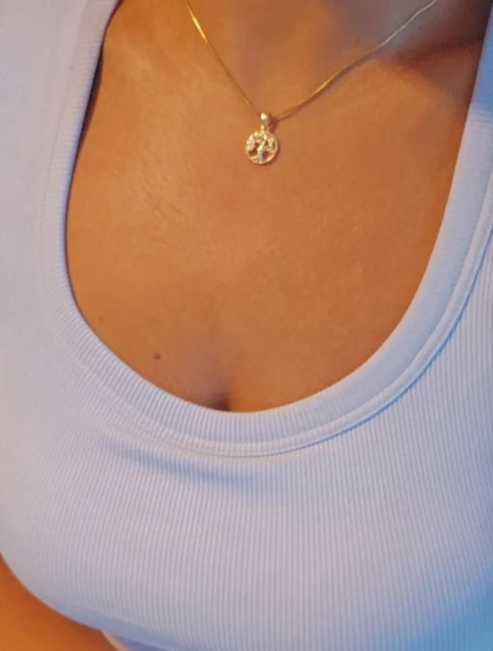 Collier arbre de vie acier - photo numéro 2