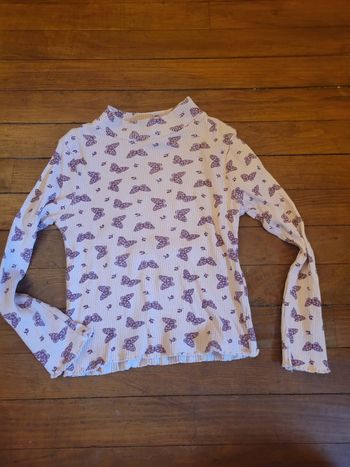 Tee-shirt manches longues 8ans fille 