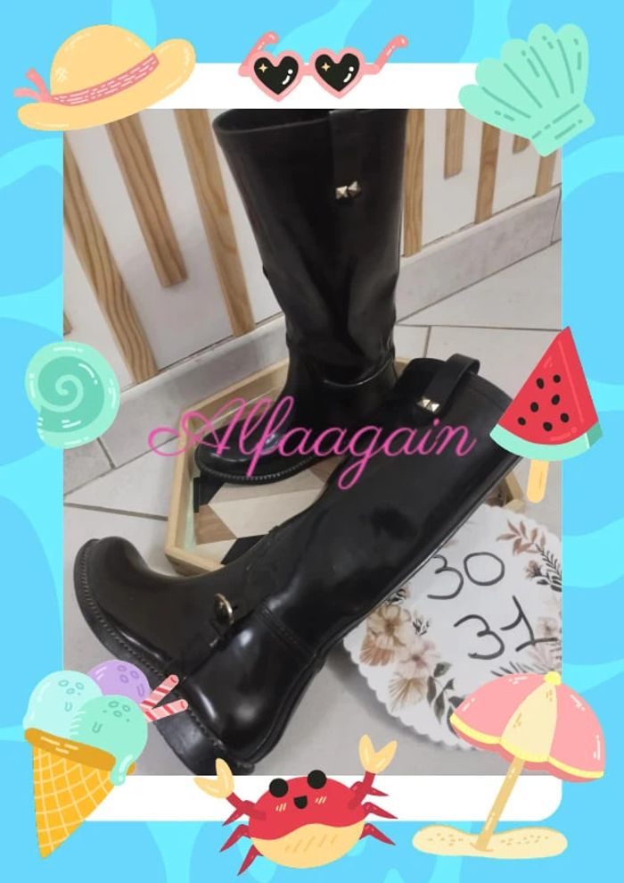 Bottes de pluie Zara 30 /31 - photo numéro 9