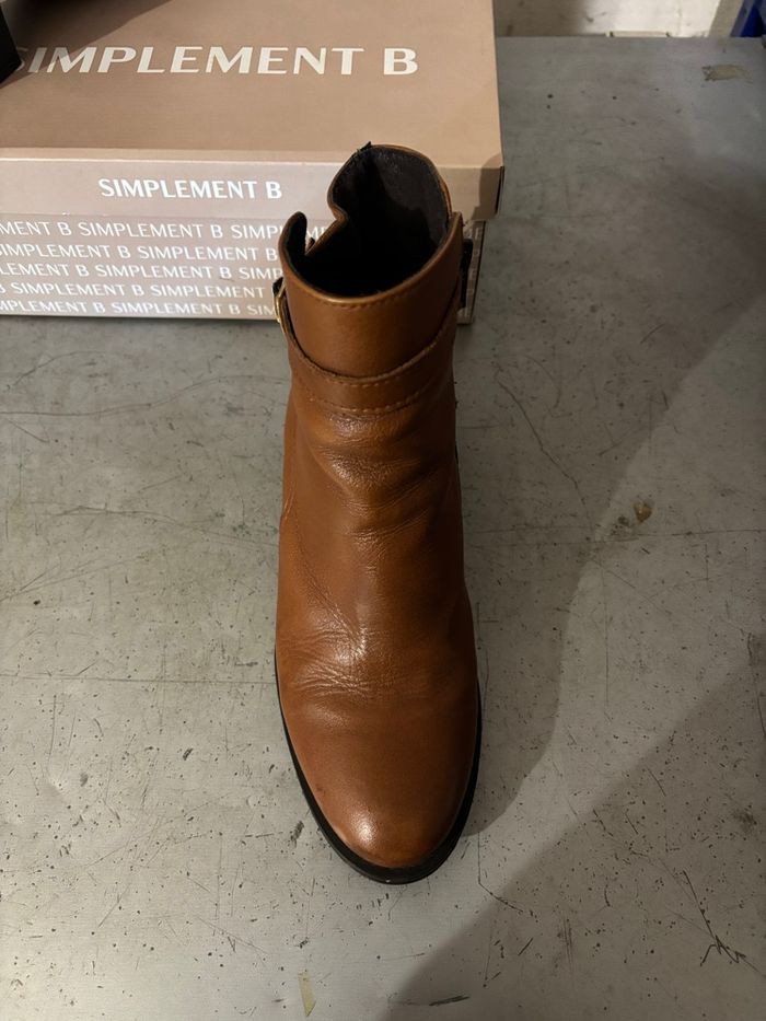 Bottines cuir - photo numéro 3