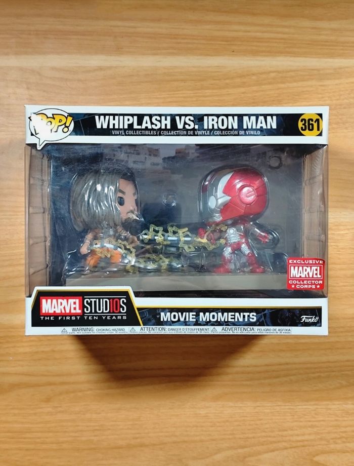 Lot 3 Funko Pop! Whiplash Vs. Iron Man 361 / Iron Man With Gantry 905 / Iron Man 1421 - photo numéro 2