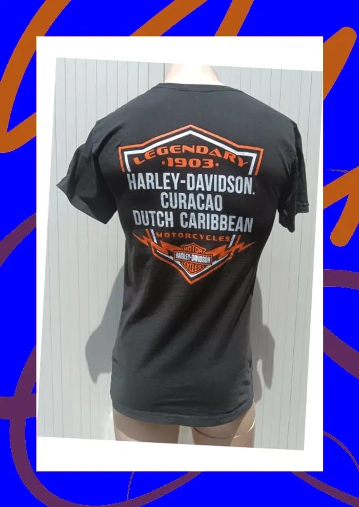 Tee shirt manches courtes S Harley Davidson - photo numéro 5