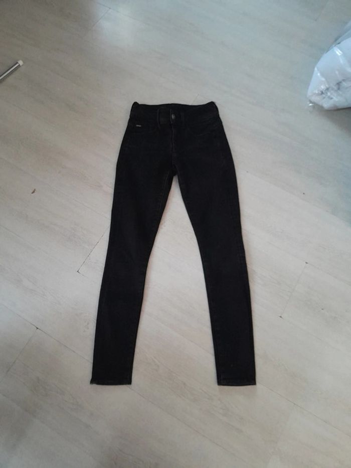 Jean super skinny taille basse G star raw