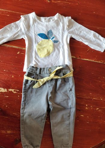 Ensemble fille 18 mois